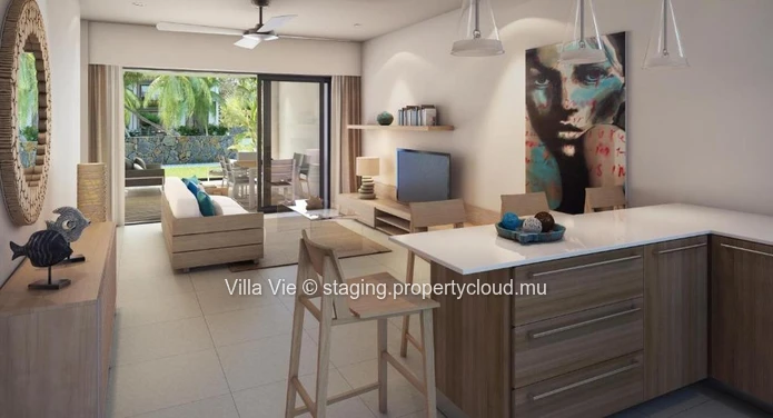 Mont Choisy- Villa de 3 chambres avec piscine privée