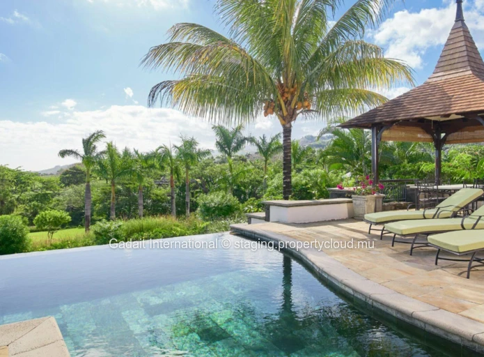 Bel Ombre luxury villa with golf view for sale | Heritage Villas Valriche –Mauritius