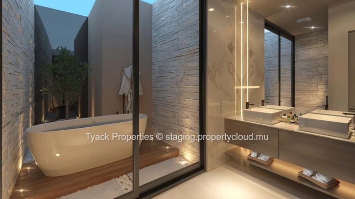 Villa de Luxe à Cap Malheureux – 3 Suites, Piscine à Débordement & Baie Privée