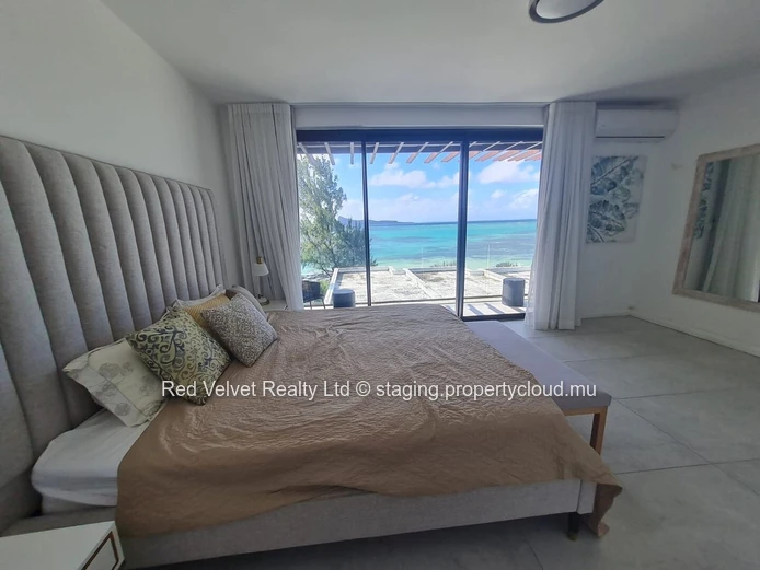 Luxurious Beachfront Apartment for Rent in Bain Boeuf, North, Mauritius
