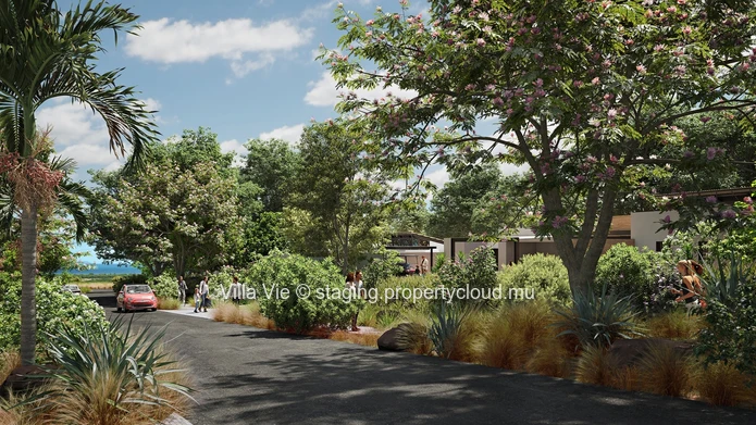 Black River - Bright 3 bedroom villa with sea view
