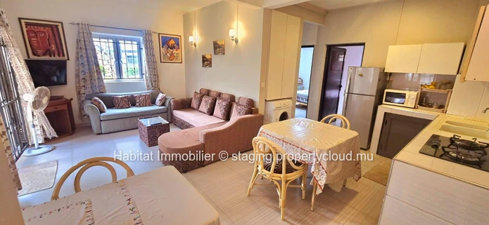 To rent : Located on the ground floor of a quiet residence, apartment of 79 m2 