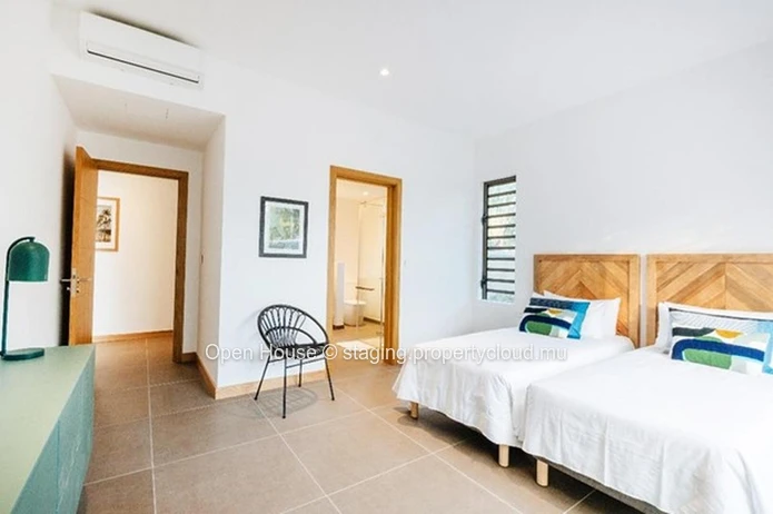Appartement PDS, Grand Gaube, 137m², 3 chambres, piscine.