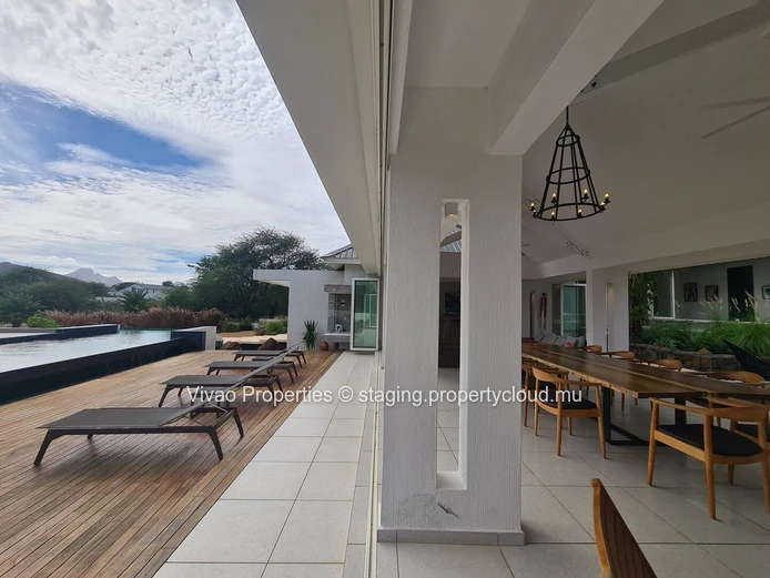 Luxury Villa West Coast - Rs 80M - Infinity Pool on Deck - 3+ Bedrooms - Reception Terrace - Secure Gated Community