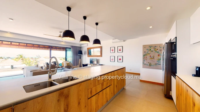 Grand Gaube - Belle penthouse avec piscine