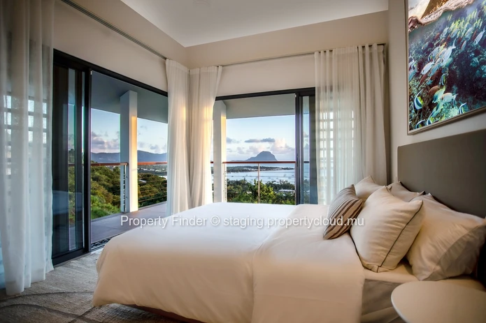 Villa de luxe de 4 chambres avec une vue imprenable sur le Morne