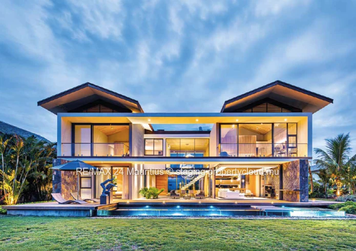 High-End Luxury Villa In Mauritius' Only Residential Marina