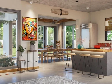 Penthouse de 2 Chambres