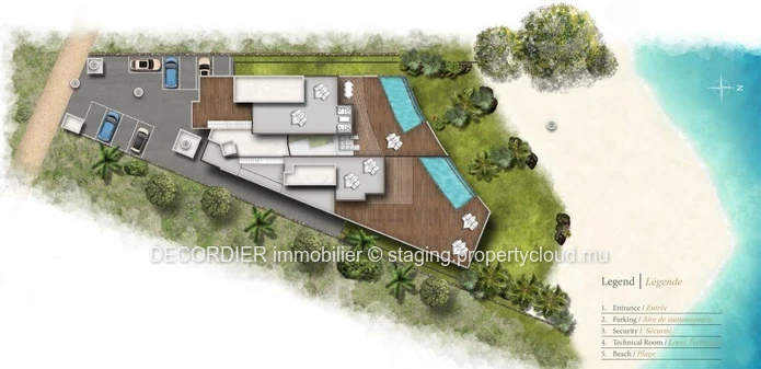 For sale ultimate apartment beachfront Residences in Mauritius with Permanent Resident Permit
