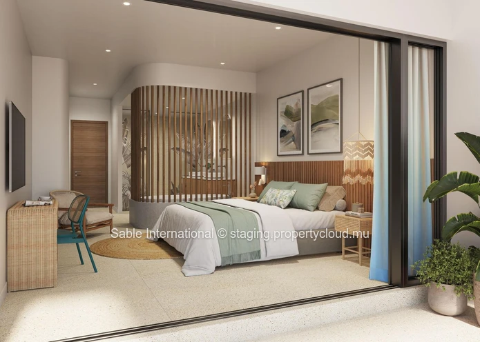 Luxurious Beachfront Penthouse in Flic en Flac with Stunning Sea Views and Top Amenities