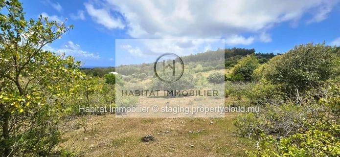 Magnificent plot of land of 772 toises (2,937 m² / 69 perches) located at Trèfles, Rodrigues Island