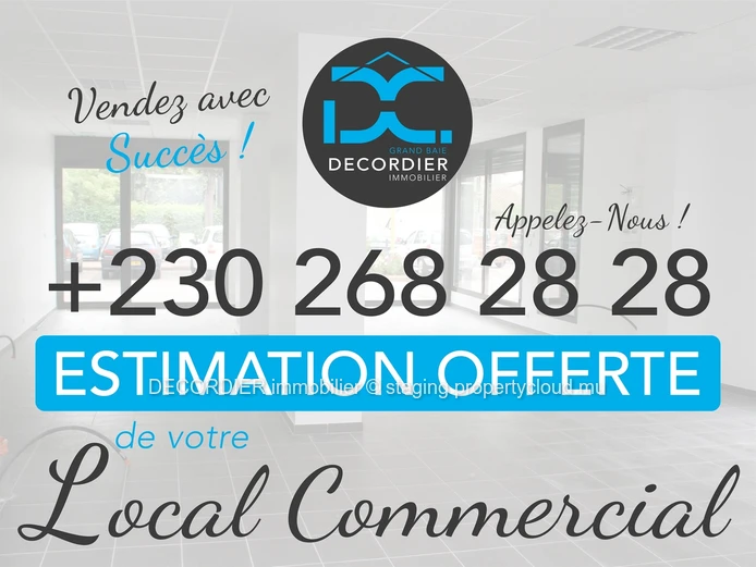Spacieux bureau en plein centre de Grand Baie