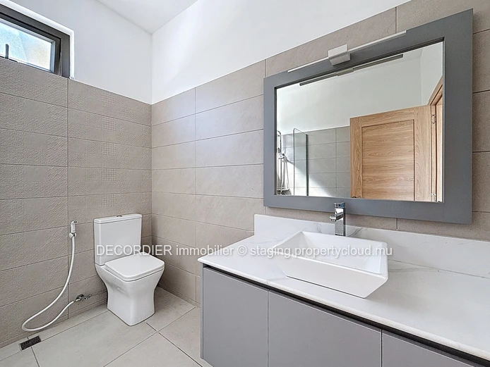 Stunning new house with swimming pool and garden