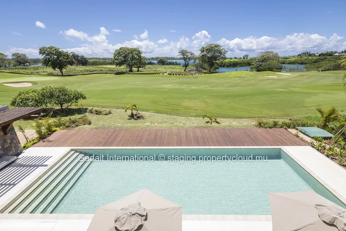 Villa contemporaine de 4 chambres avec vue sur golf à Anahita, Île Maurice