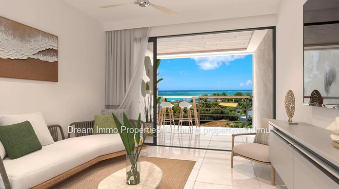 Vue Mer Imprenable ! Appartements 2 Chambres Avec Piscine Privee A Pereybere - Ile Maurice