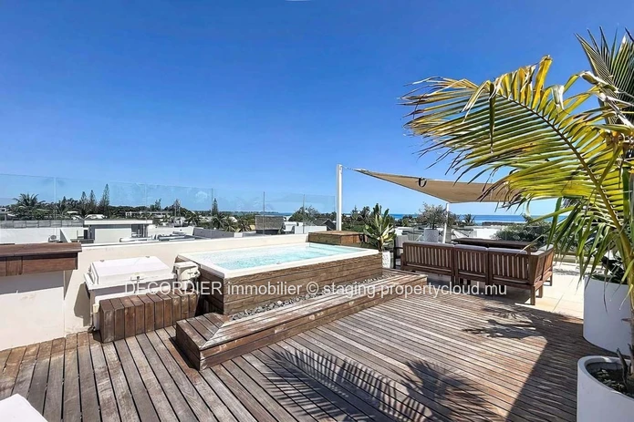 Penthouse vue lagon avec piscine privée