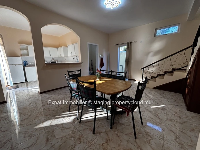 Duplex with swimming pool in a secure residential complex – Péreybère