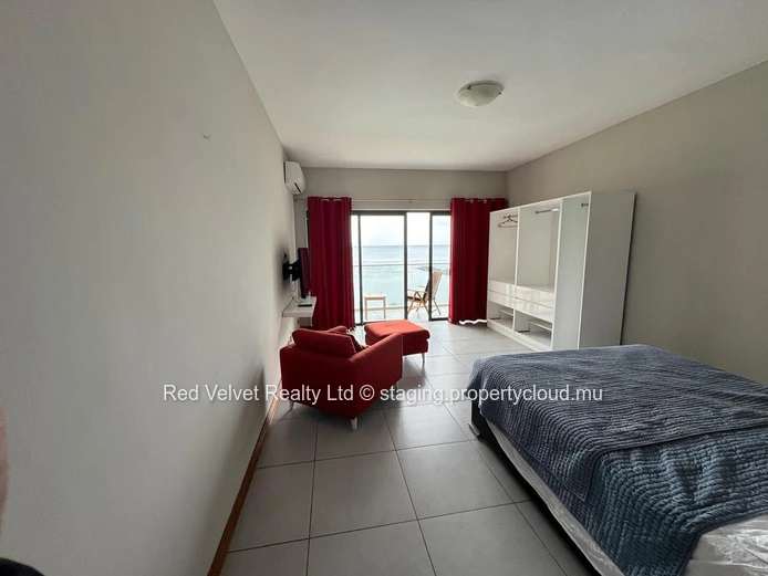 Penthouse en bord de mer à louer à Trou aux Biches | 3 chambres en suite | Grande terrasse