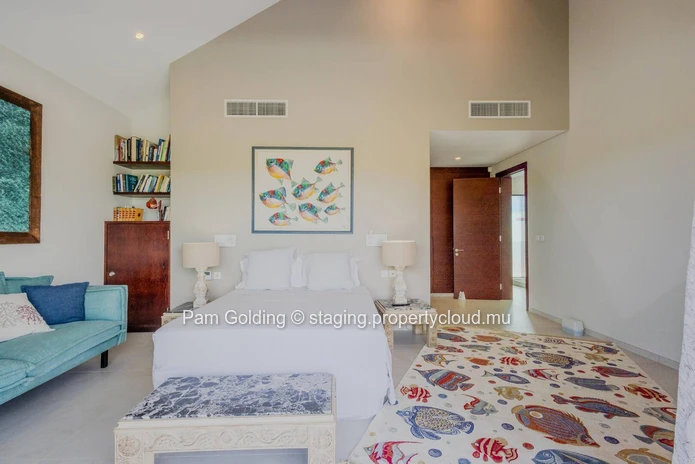 Exceptional Fairway Villa with Golf and Mountain Views for Sale | Mont Choisy Golf & Beach Estate, Grand Baie