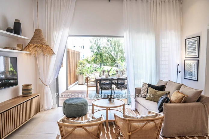 Fully Furnished 3-Bedroom Ground Floor Apartment for Sale | Ocean Grand Gaube, Mauritius