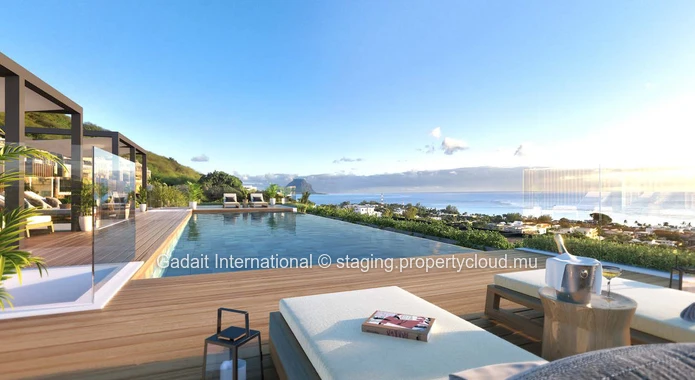 Investissez dans un appartement vue sur la mer à Tamarin, dans l'ouest de l'Ile Maurice