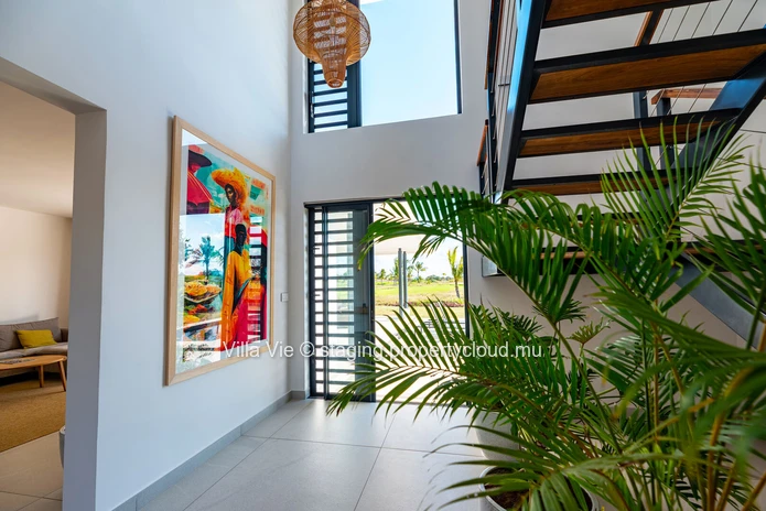 Haute Rive - Villa moderne de 4 chambres avec vue sur le golf