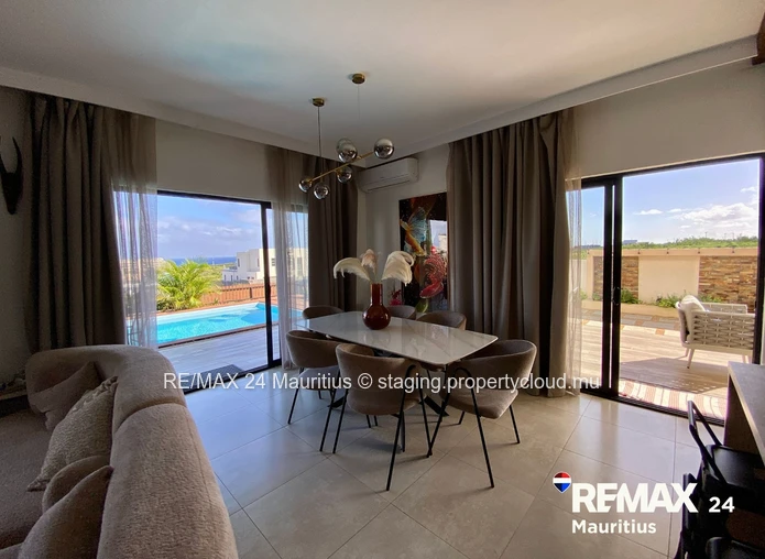 3-Bedroom Villa with Sea Views in Gated Community