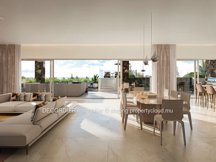 Unique penthouse suspended in the sky
