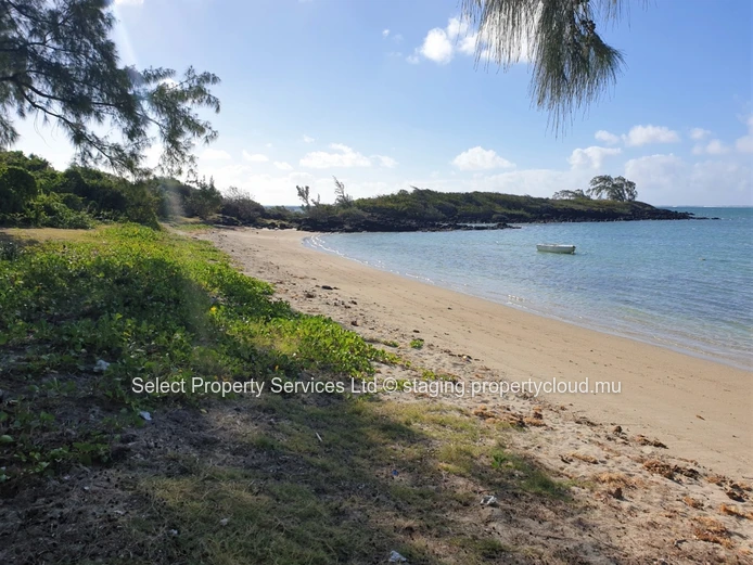 A Vendre, Terrain Pieds vue mer, St Michel, Grand Gaube