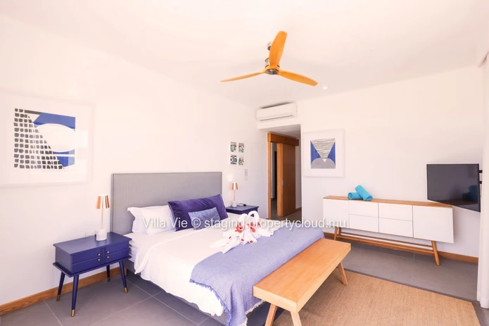 Grand Gaube - Belle penthouse avec piscine