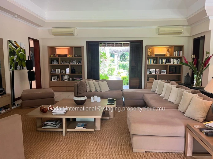 Villa Meublée de Plain-Pied avec Piscine Privée à vendre | Tamarina Golf Resort, Île Maurice