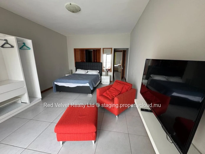 Penthouse en bord de mer à louer à Trou aux Biches | 3 chambres en suite | Grande terrasse