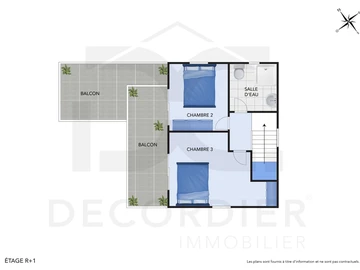 Maison de 3 Chambres