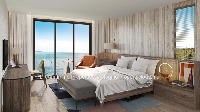 Beach Access! Stunning 1-Bedroom Apartment Facing The Sea In Black River – Mauritius