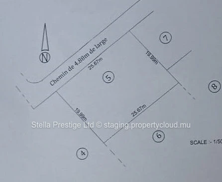 Terrain résidentiel de premier choix dans la région de The Vale, Grand Baie | 511m² | Rs 4.5M