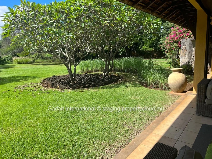 Villa Meublée de Plain-Pied avec Piscine Privée à vendre | Tamarina Golf Resort, Île Maurice