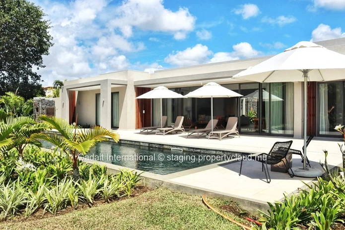 Villa de 4 chambres avec piscine et vue golf au sein d'Anahita Golf & Spa Resort