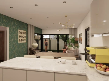 Townhouse, Duplex de 4 Chambres