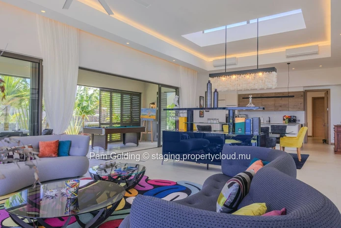 Luxury 4 Bedroom Sea View Villa at Anahita Golf Estate, Mauritius