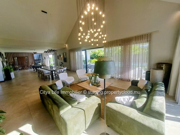 Stunning Furnished House with Private Pool for Rent at Mont Choisy