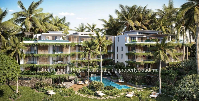 Spacious 4-Bedroom Sea View Penthouse Close To The Beach In Pte Aux Canonniers - Mauritius