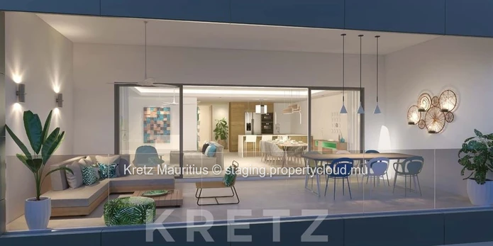 3-bedroom en-suite apartment with access to LUX Grand Gaube