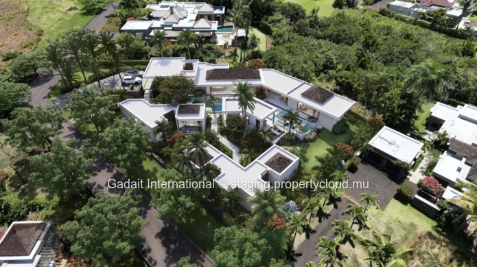 For sale exceptional contemporary villa in the Bel Ombre estate, in the south of Mauritius