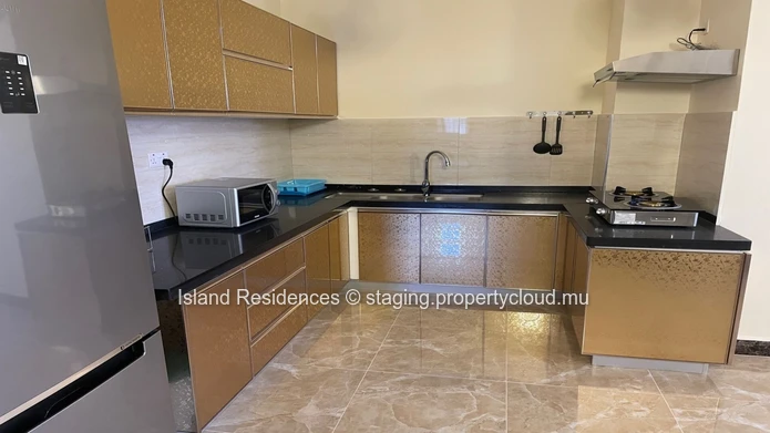 Trou aux Biches - Newly built apartment of 3 bedrooms with common pool and close to the beach and ammenities