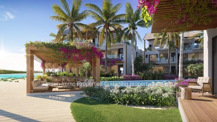 Sublime appartement 1 chambre sur la mer & marina à Rivière Noire - Ile Maurice