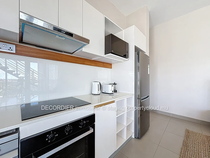 Penthouse with sea view in Pereybere