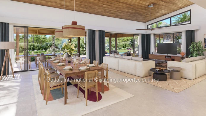 Villa de luxe dans domaine sécurisé avec accès golf et plages | Île Maurice