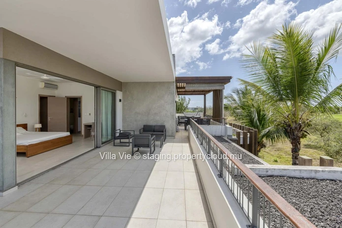 Mont Choisy - Penthouse de 3 chambres avec vue sur golf