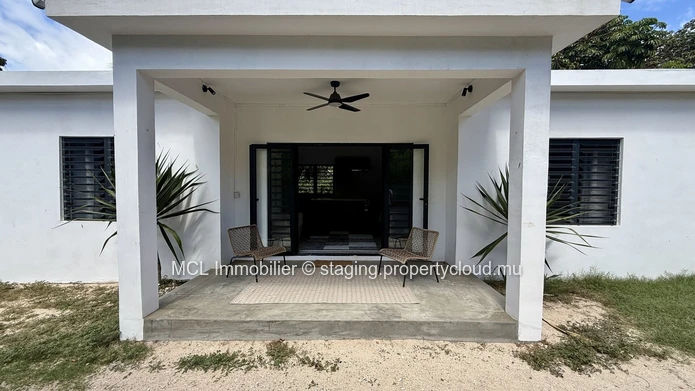 Villa en front de mer à louer .