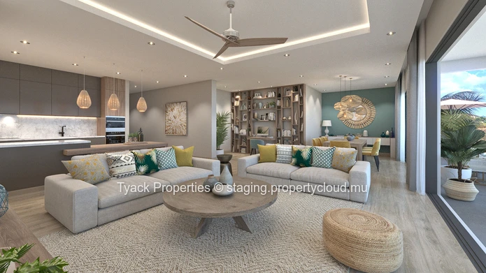 R+2 Penthouse for Sale in Tamarin – 3-Bedroom Luxury Residence
